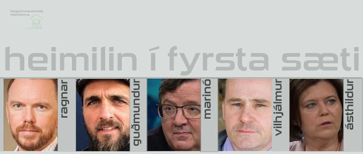 Umr&aelig;&eth;ufundur um st&ouml;&eth;u heimilanna - upptaka