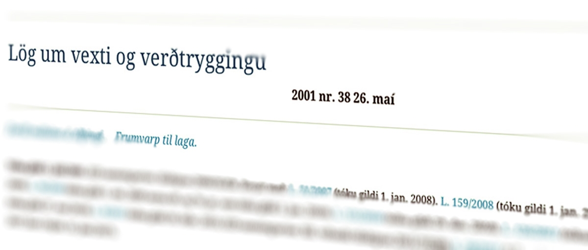 Ver&eth;trygging l&aacute;nsfj&aacute;r
