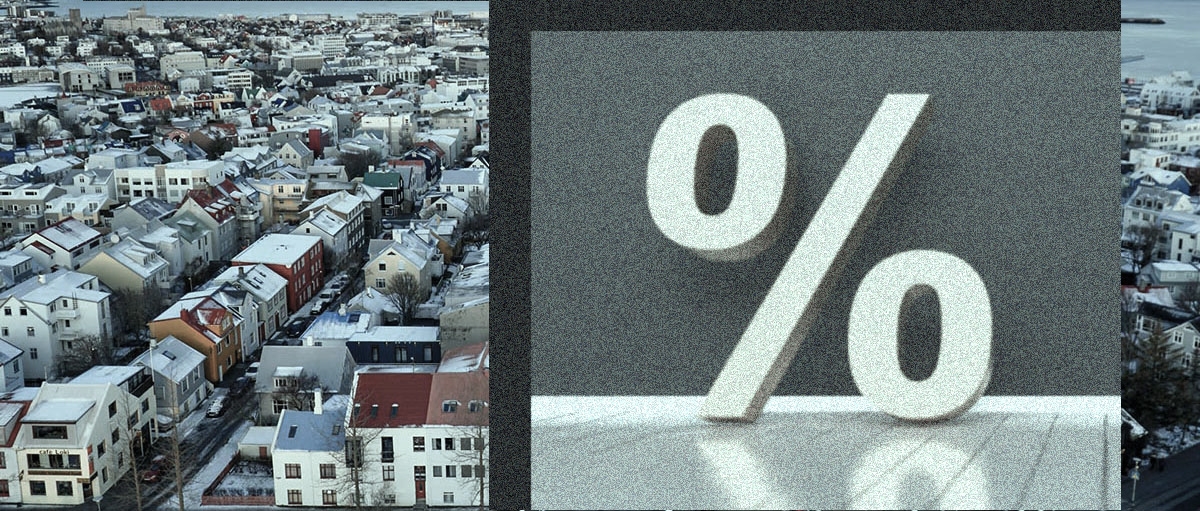 Heimilin eiga inni allt a&eth; 250% vaxtamun