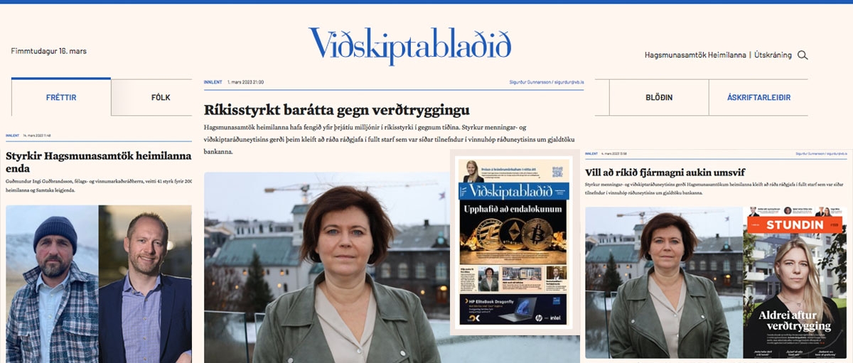 R&iacute;kisstyrkt bar&aacute;tta fyrir hagsmunum fj&aacute;rm&aacute;lamarka&eth;arins